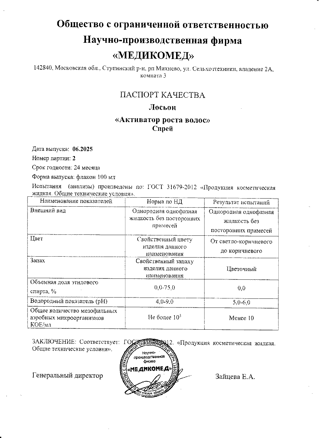Паспорт №062025